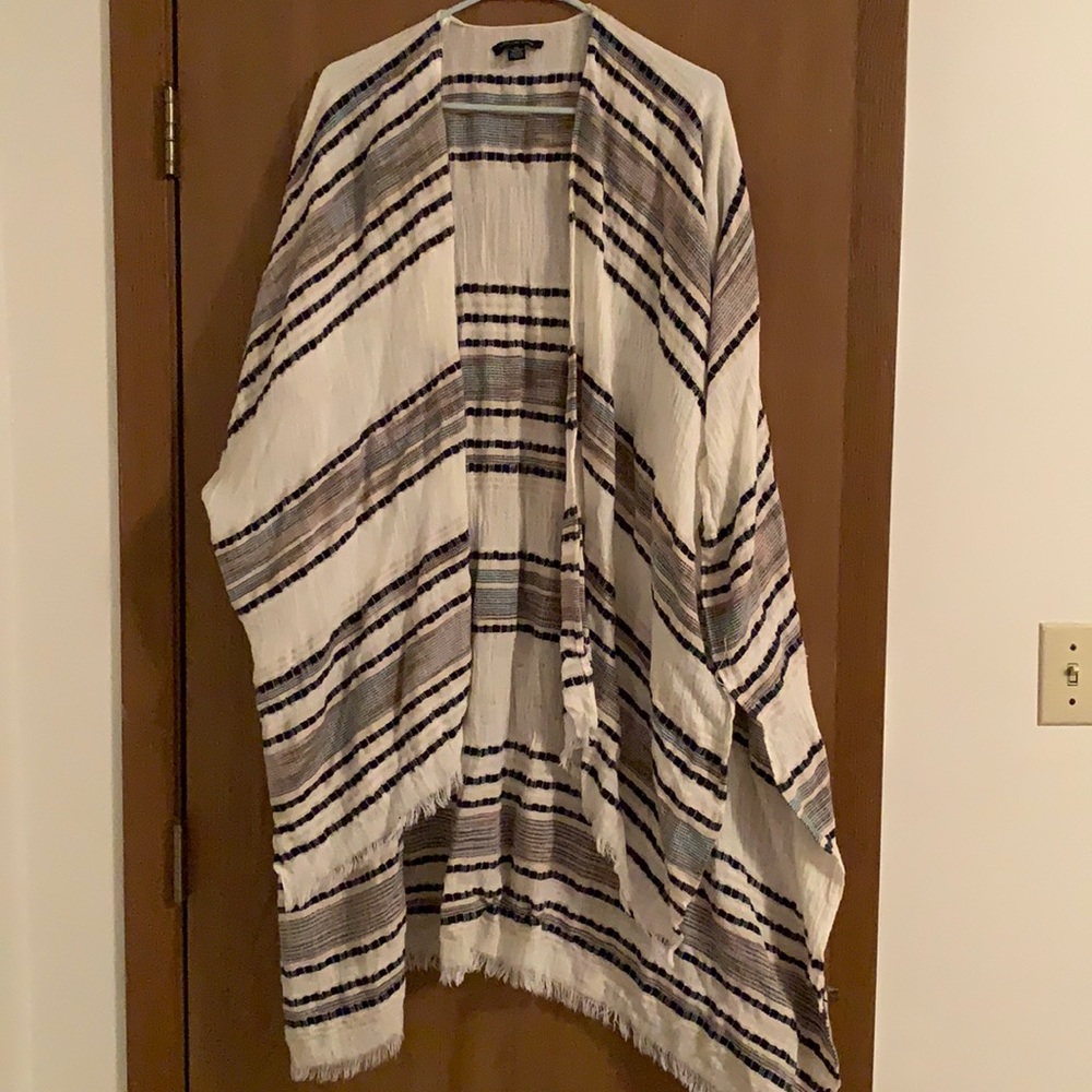 American Eagle poncho